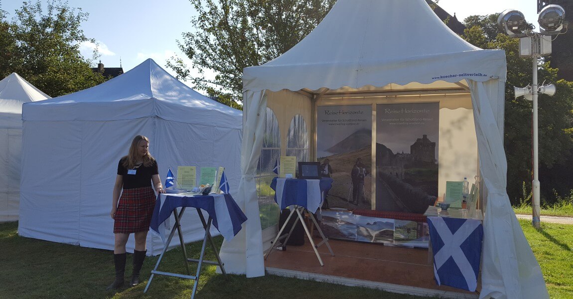 British Fair - Burg Linn 2017 - Unsere Pagode